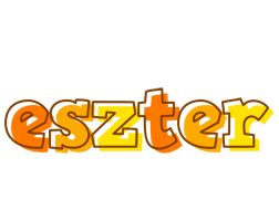 Eszter desert logo