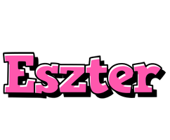 Eszter girlish logo