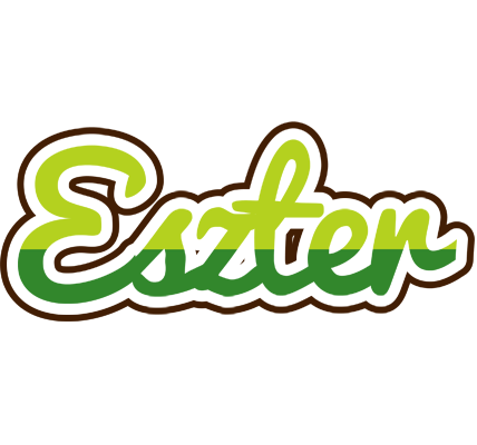 Eszter golfing logo