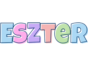 Eszter pastel logo