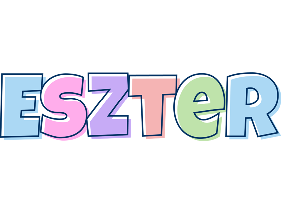 Eszter pastel logo