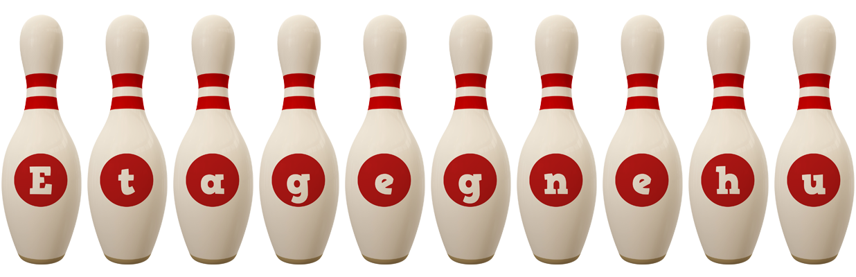 Etagegnehu bowling-pin logo