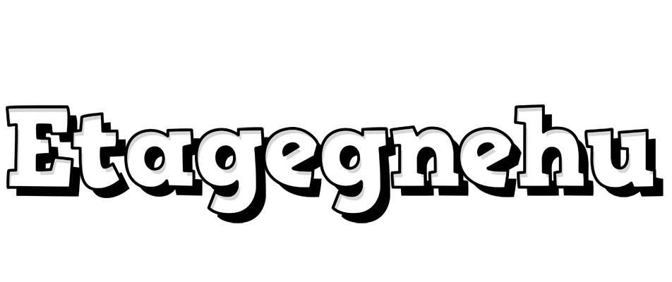 Etagegnehu snowing logo