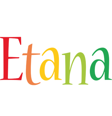 Etana birthday logo