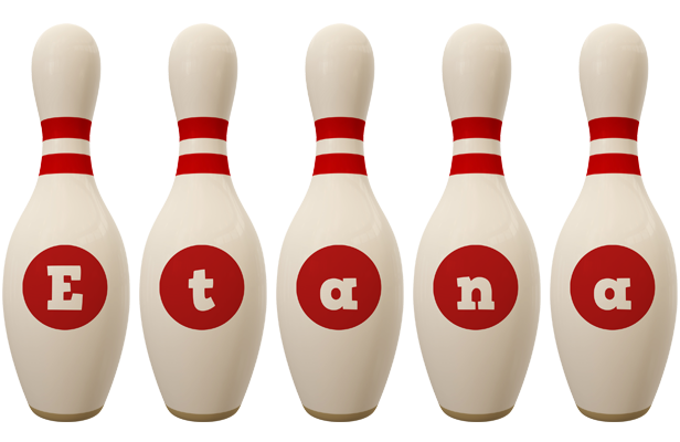 Etana bowling-pin logo
