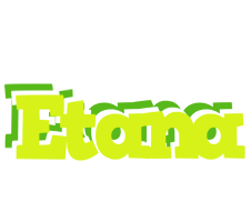 Etana citrus logo