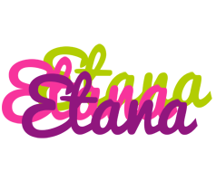 Etana flowers logo