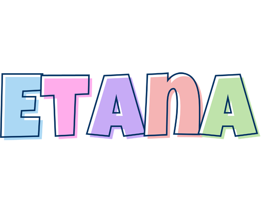 Etana pastel logo