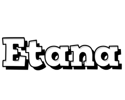 Etana snowing logo