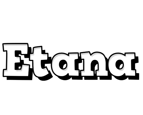 Etana snowing logo