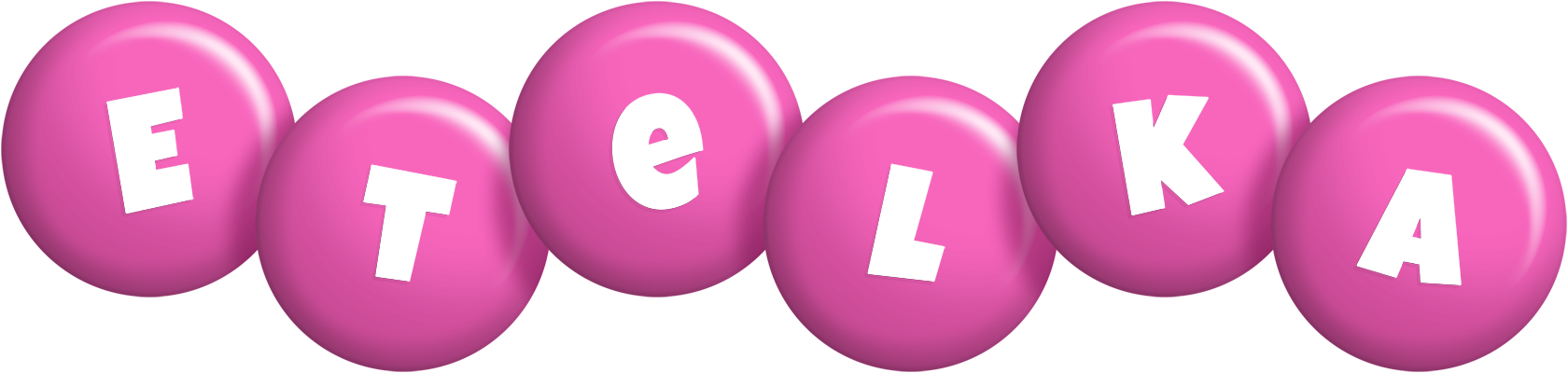 Etelka candy-pink logo