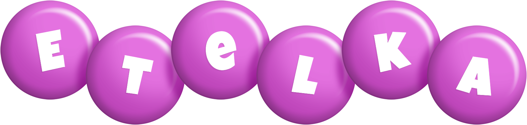 Etelka candy-purple logo