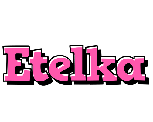 Etelka girlish logo