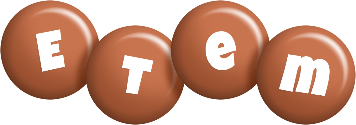 Etem candy-brown logo