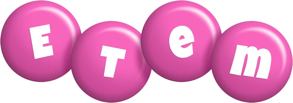 Etem candy-pink logo