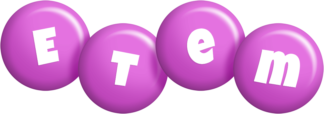 Etem candy-purple logo