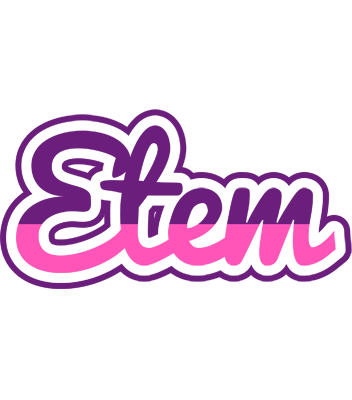 Etem cheerful logo