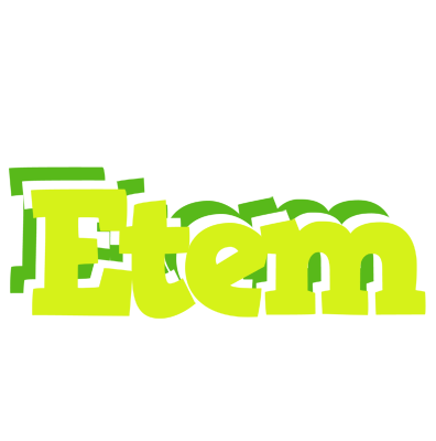 Etem citrus logo