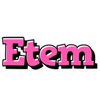 Etem girlish logo