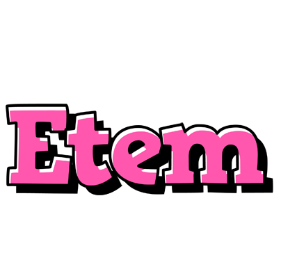 Etem girlish logo