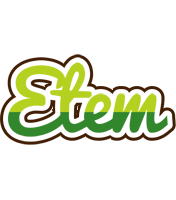 Etem golfing logo