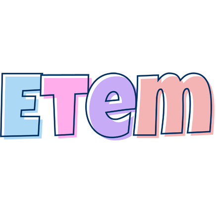 Etem pastel logo