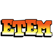 Etem sunset logo