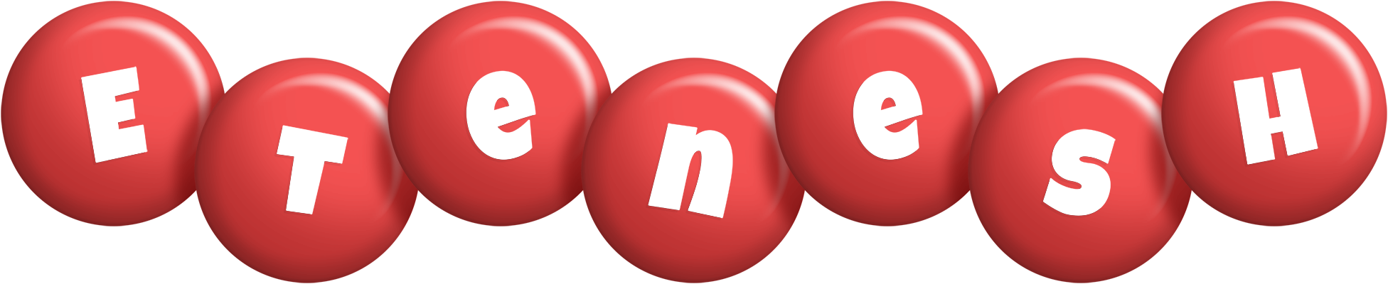 Etenesh candy-red logo