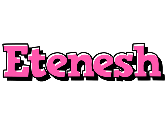 Etenesh girlish logo