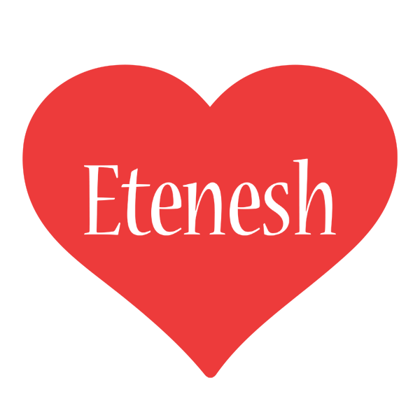 Etenesh love logo
