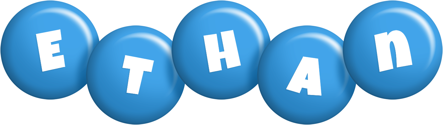 Ethan candy-blue logo