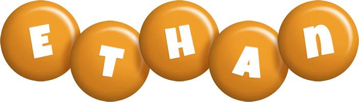 Ethan candy-orange logo