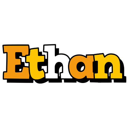 Ethan cartoon logo