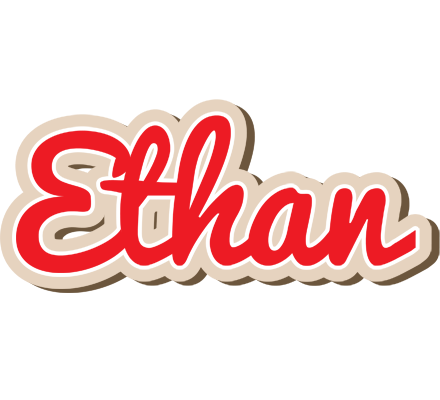 Ethan chocolate logo