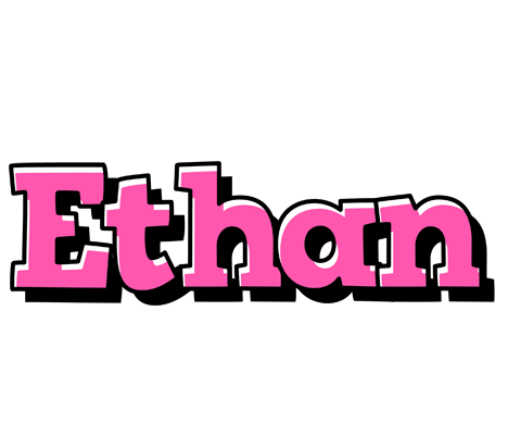 Ethan girlish logo
