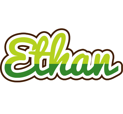 Ethan golfing logo