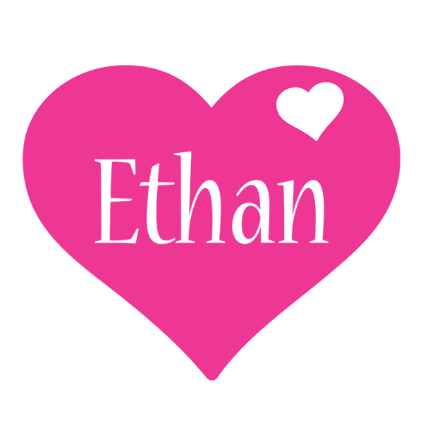 Ethan love-heart logo