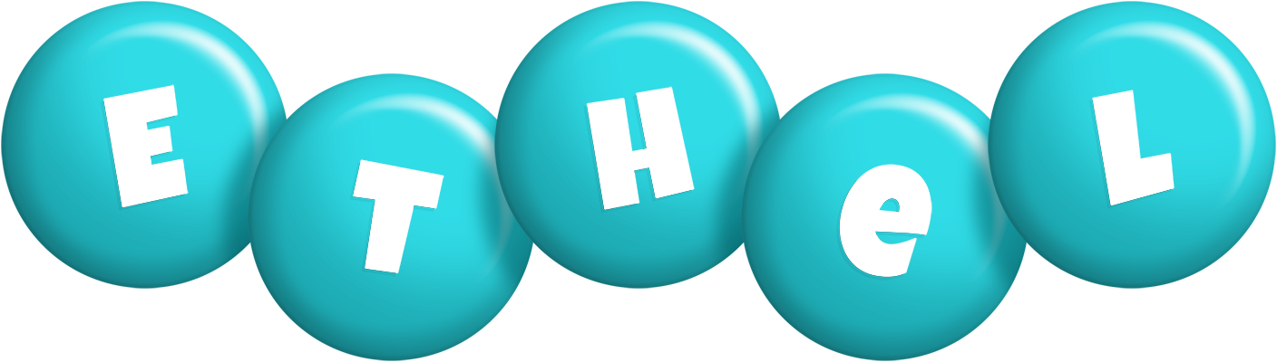 Ethel candy-azur logo