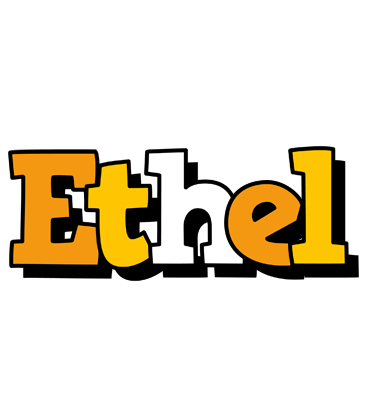 Ethel cartoon logo