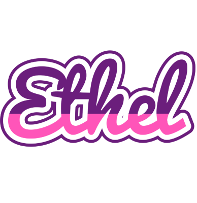 Ethel cheerful logo