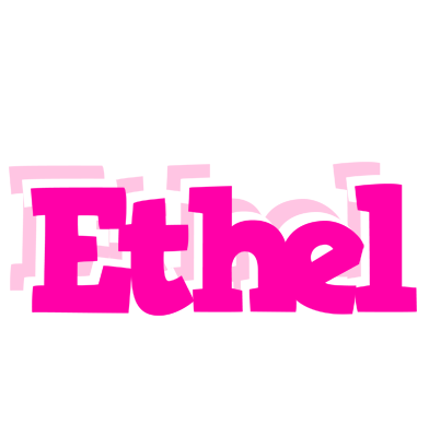Ethel dancing logo