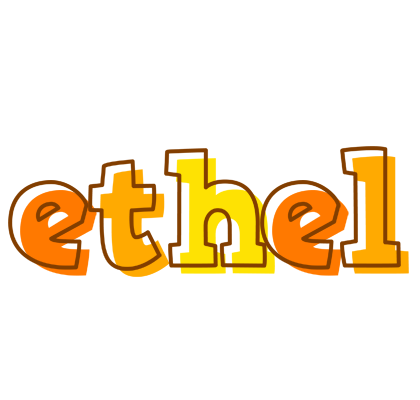 Ethel desert logo