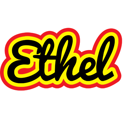 Ethel flaming logo