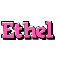 Ethel girlish logo