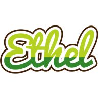 Ethel golfing logo