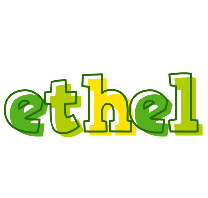 Ethel juice logo