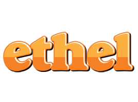 Ethel orange logo