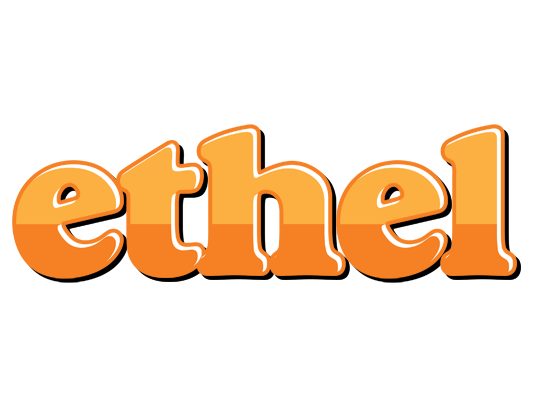 Ethel orange logo