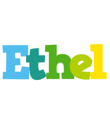Ethel rainbows logo