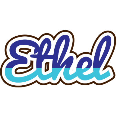 Ethel raining logo
